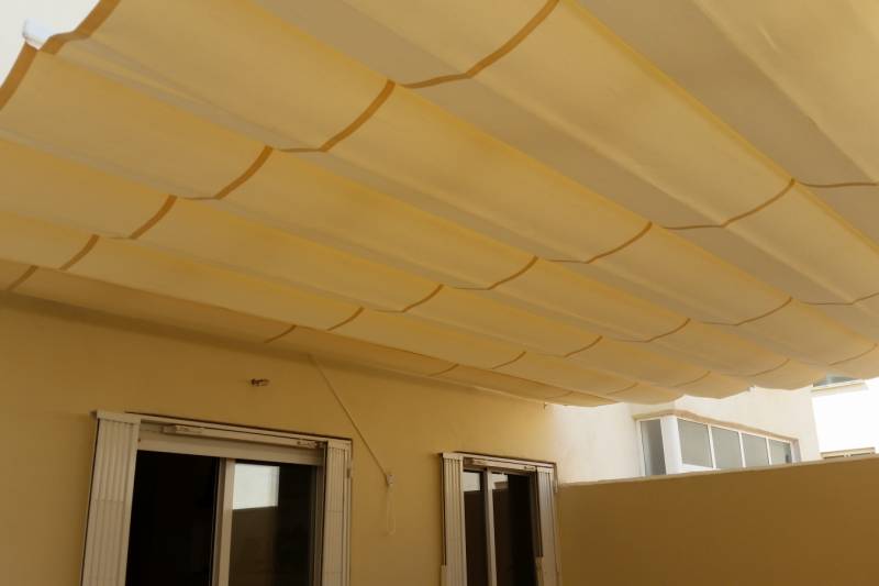 Toldo palillera con tejado - 979622485